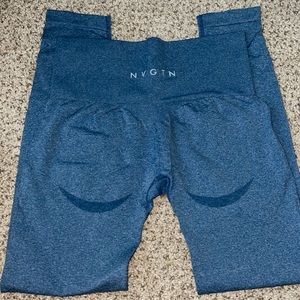 NVGTN curve seamless leggings in slate blue